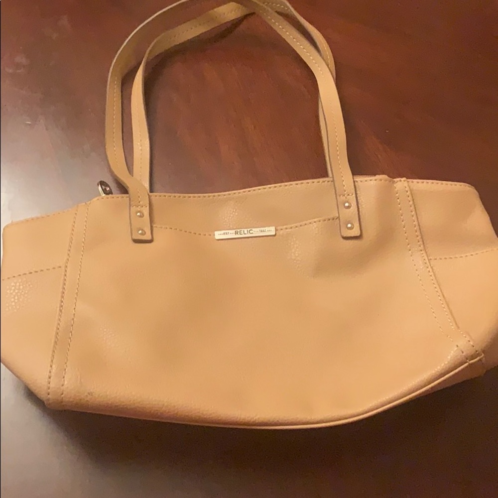 Tan large relic bag